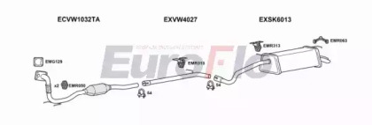 Глушитель EuroFlo SKFAB14D 3004